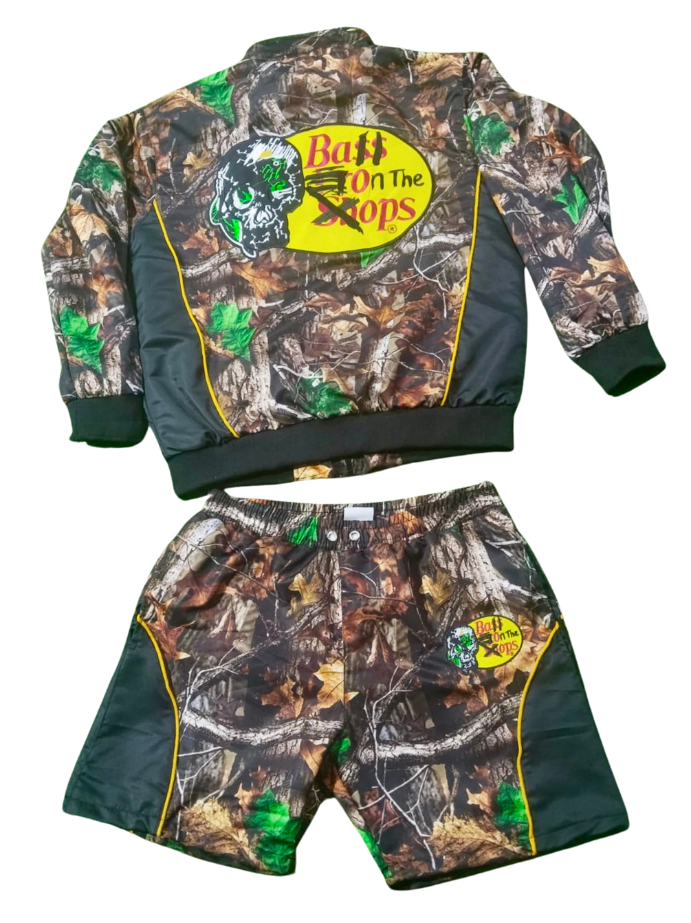 “CAMO CLASSIC BALL ON THE OPS SHORT SET”