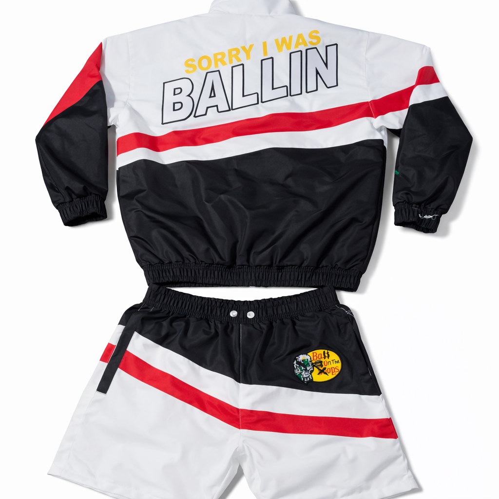 Sorry I Was Ballin Set White Mike
