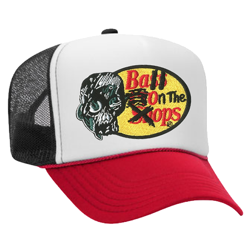 "BALL ON THE OPS 2 TONE TRUCKER HATS”