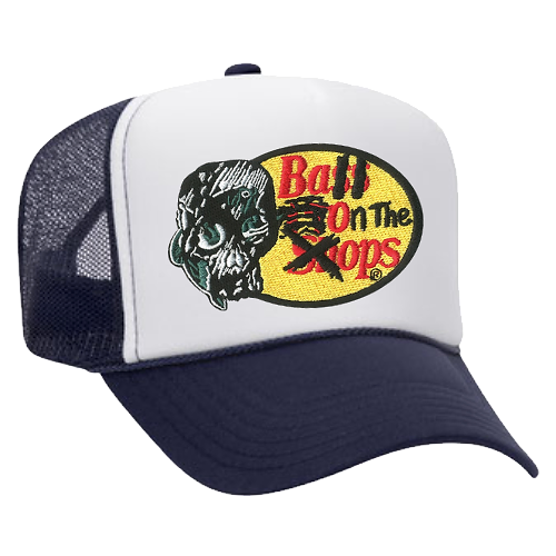 "BALL ON THE OPS 2 TONE TRUCKER HATS”