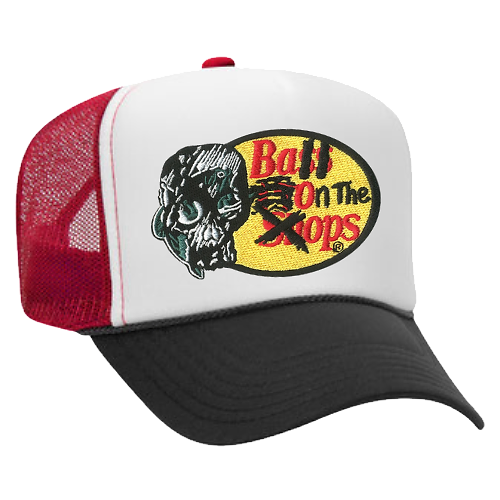 "BALL ON THE OPS 2 TONE TRUCKER HATS”