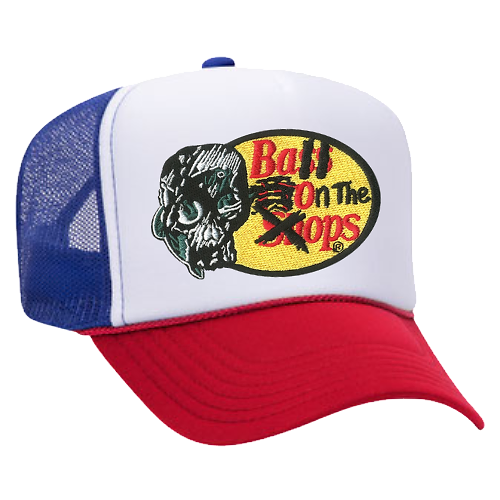 "BALL ON THE OPS 2 TONE TRUCKER HATS”