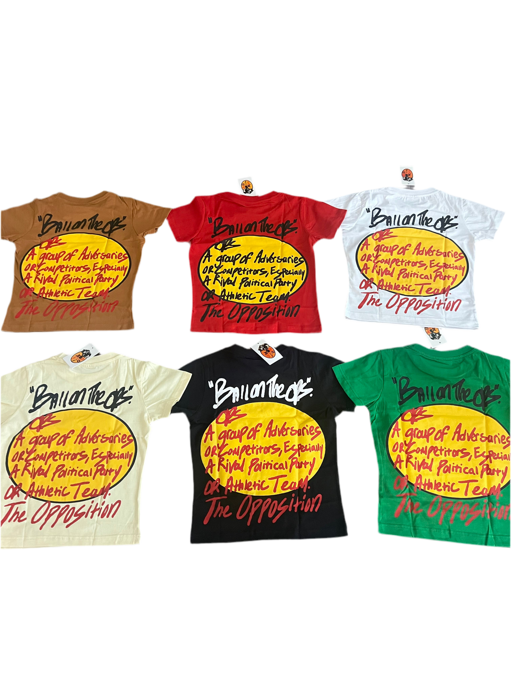 Ladies ”Opposition Definition” T shirt