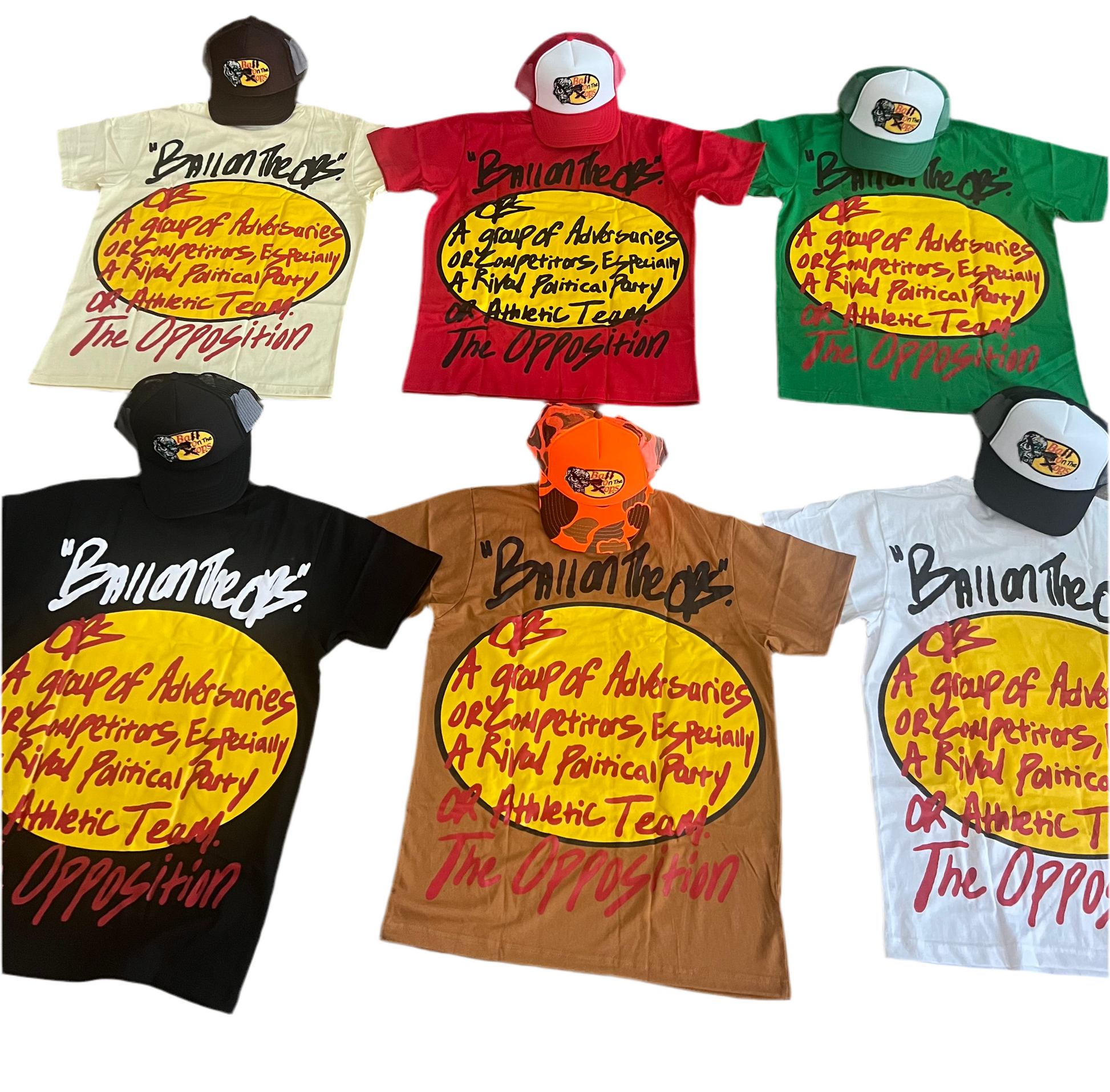 Men’s “Opposition Definition” T Shirts