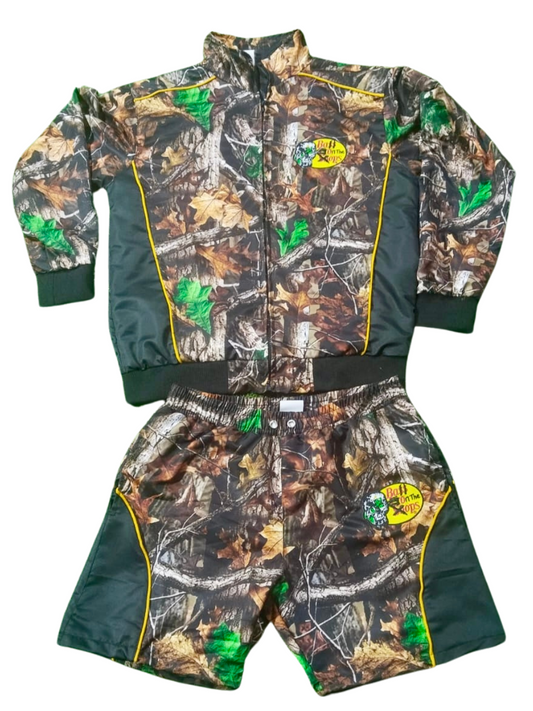 “CAMO CLASSIC BALL ON THE OPS SHORT SET”