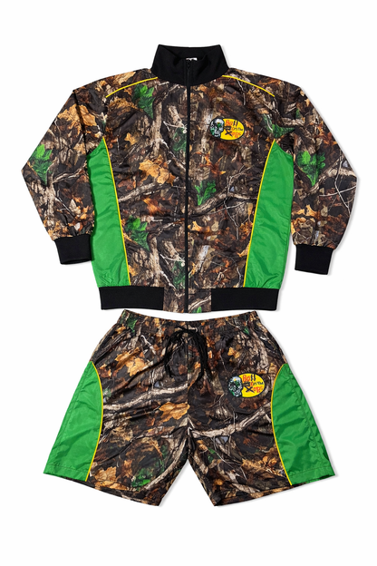 “Green Tree Camo Ball On The Ops Short Set”