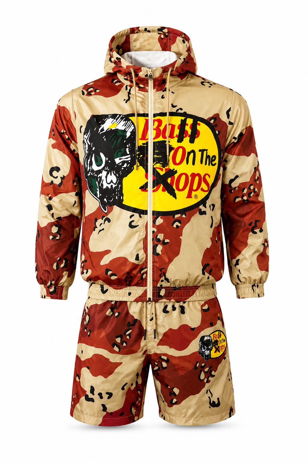 Desert Camo Opposition Windbreaker Set