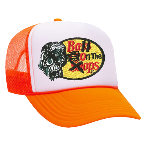 "BALL ON THE OPS 2 TONE TRUCKER HATS”