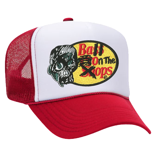 "BALL ON THE OPS 2 TONE TRUCKER HATS”