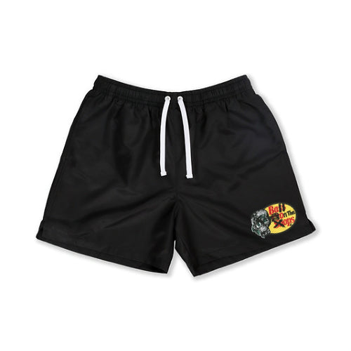 "BALL ON THE OPS NYLON SHORTS”
