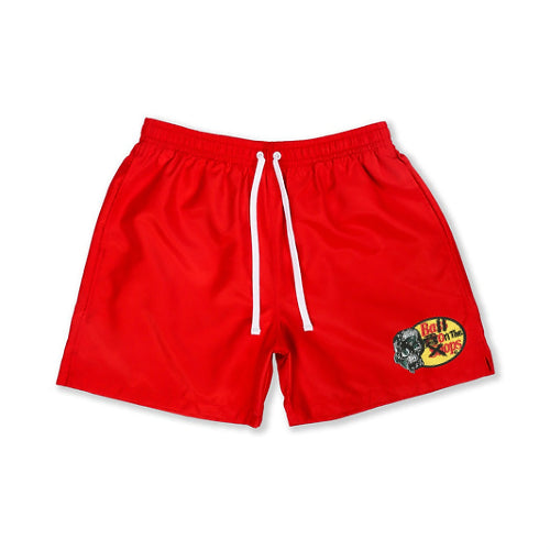 "BALL ON THE OPS NYLON SHORTS”
